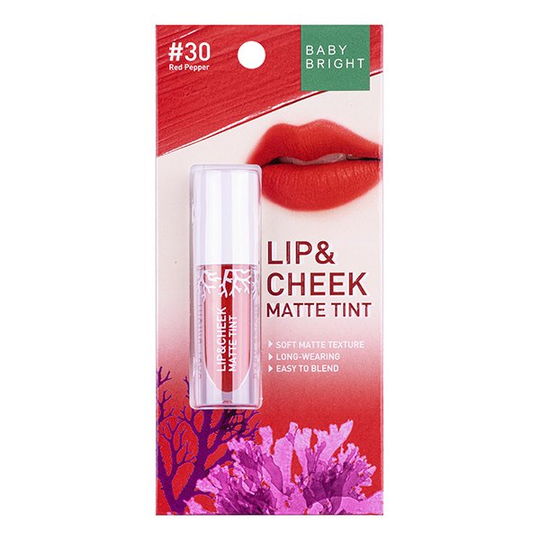 Baby Bright Lip Cheek Matte Tint Rose Bloom
