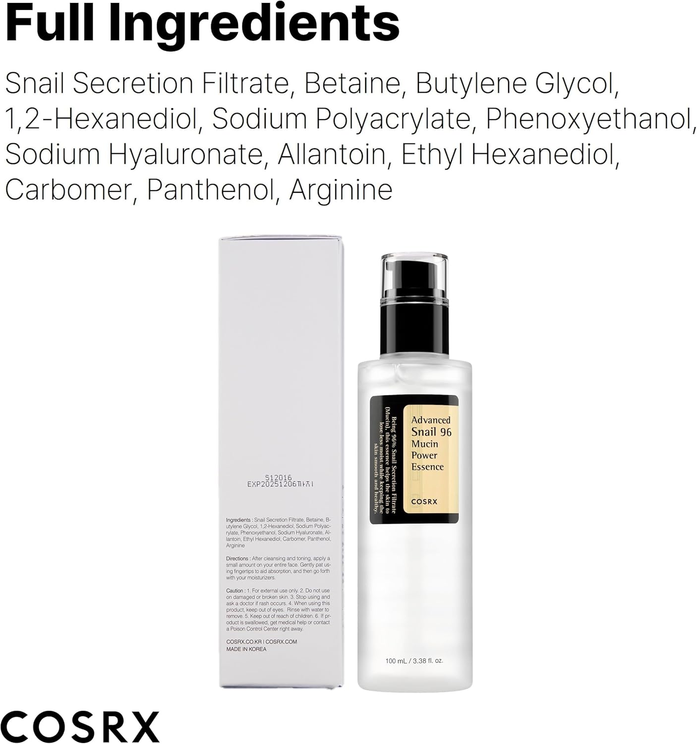 Advanced Snail 96 Mucin Power Essence