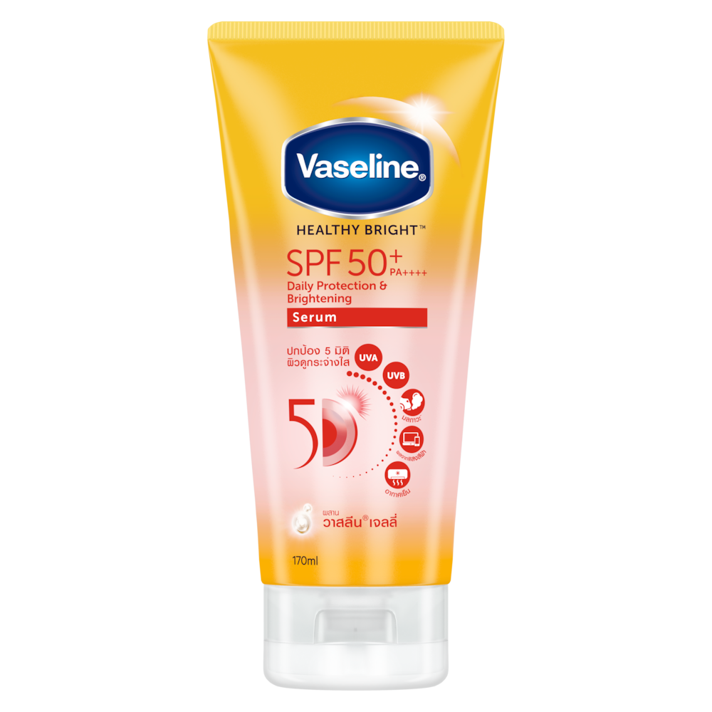 Vaseline Essential Even Tone Flawless Glow Gluta-Hya Serum Burst UV Lotion