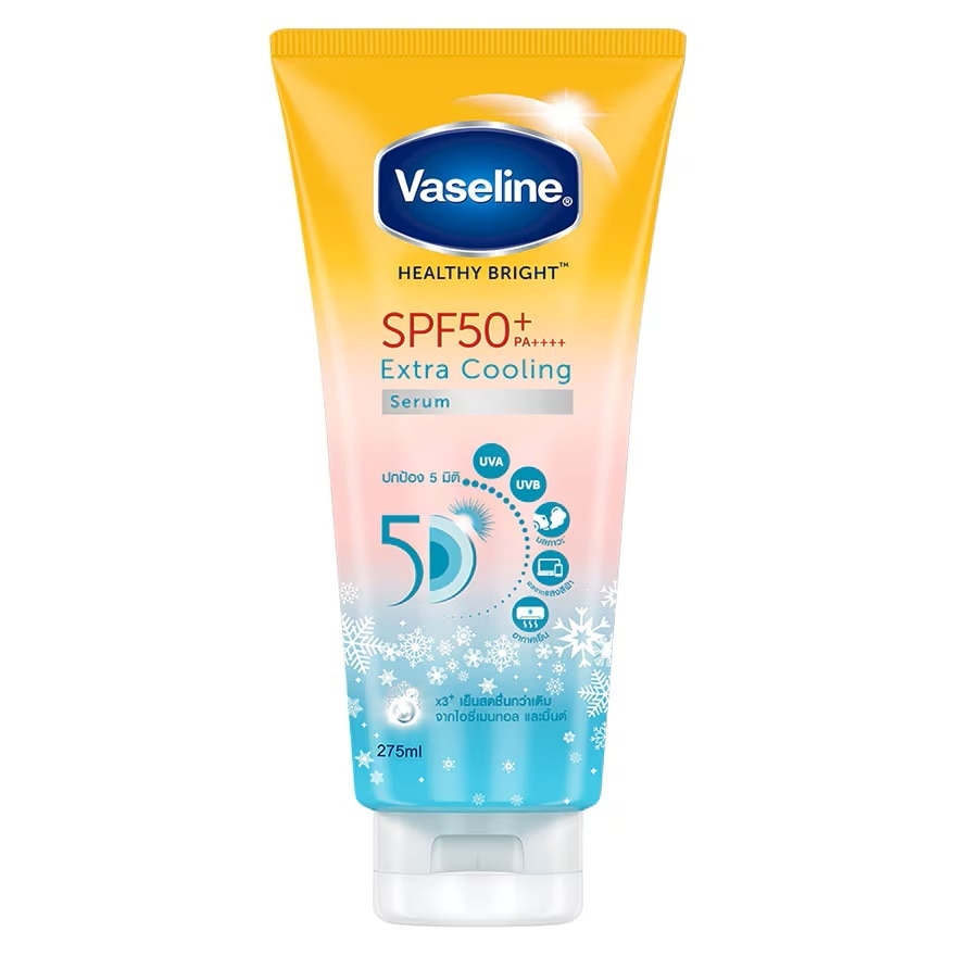 Vaseline Essential Even Tone Flawless Glow Gluta-Hya Serum Burst UV Lotion