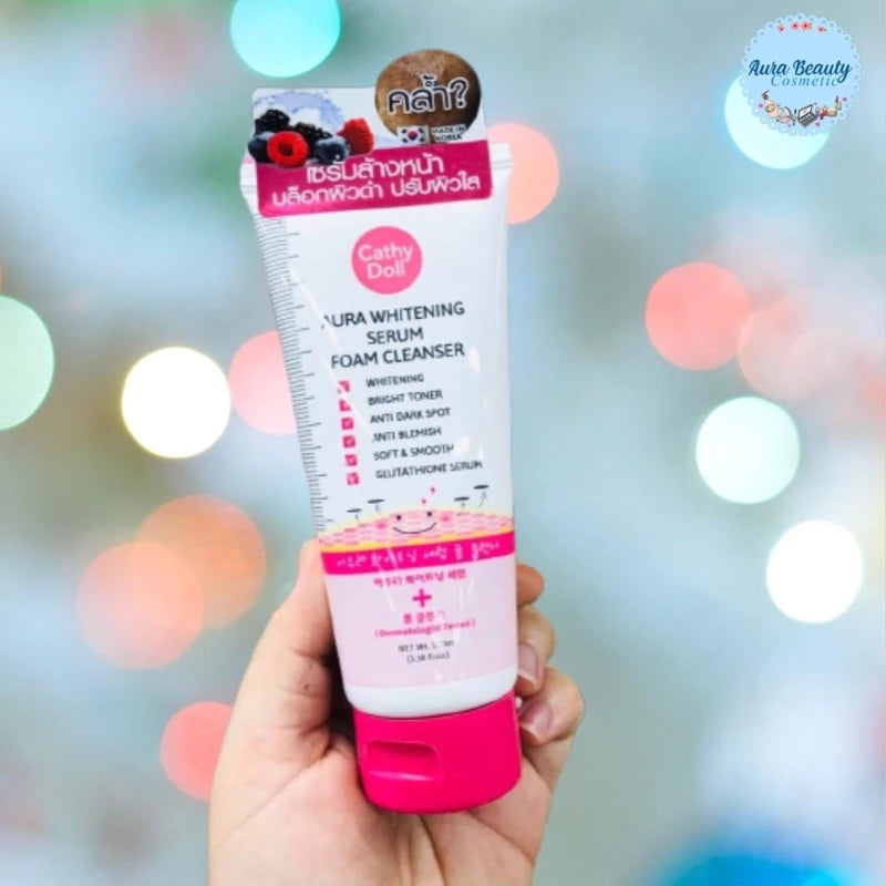 Cathy Doll Facial Foam – 3-in-1 Facial Cleansing Solutions
