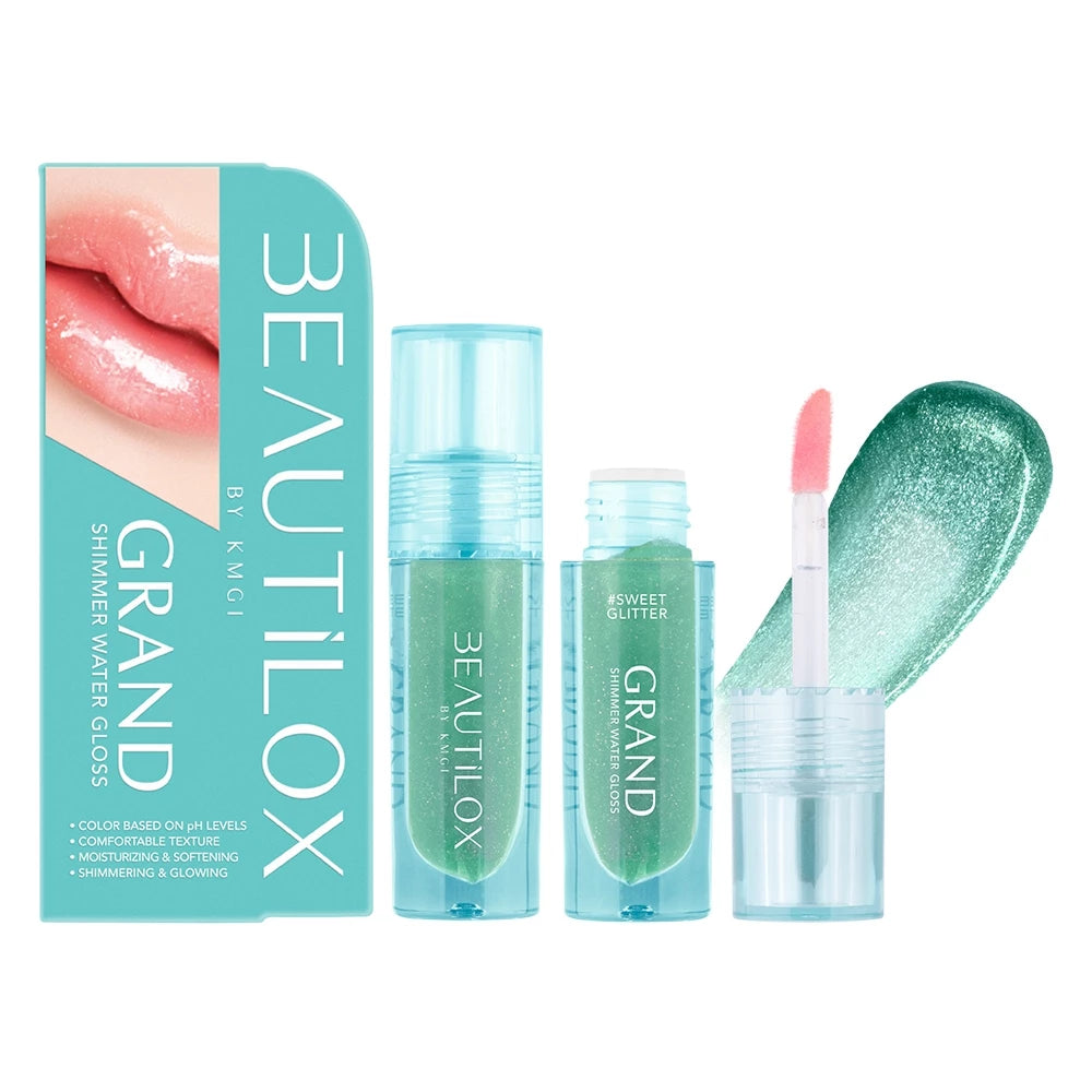 Beautilux Grand Shimmer Water-Based Lip Gloss – High Shine & Hydration