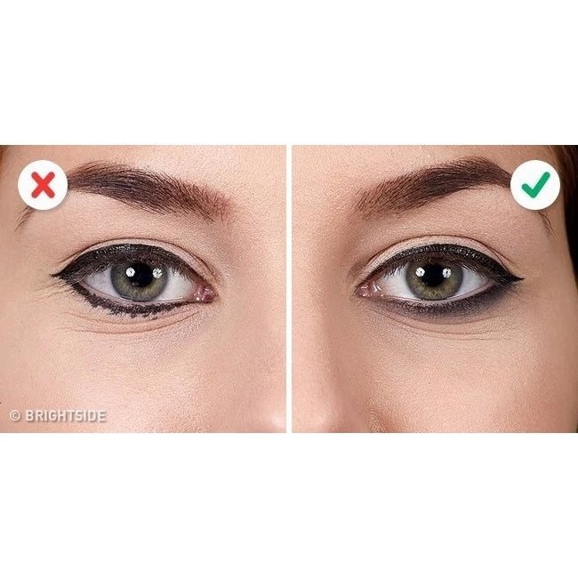 ني كارا كحل سائل N450 - قلم كحل أسود دقيق مقاوم للماء والتلطخ