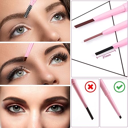 SIVANNA COLORS Peach Skin Eyebrow pencil Brow Pencil
