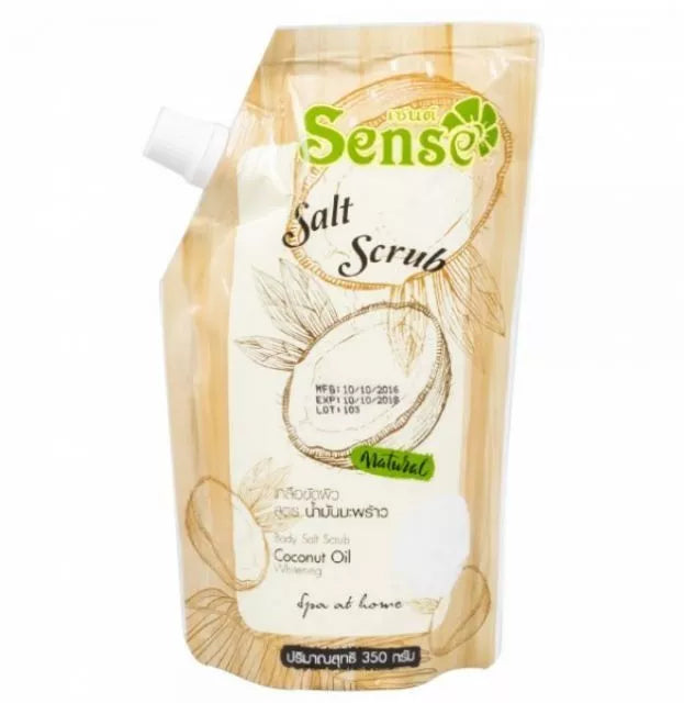 SENSE Coconut Oil Formula Scrub Salt Sense Salt Scrub. Natural skin scrub, spa salt