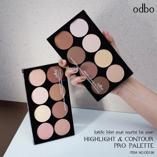 ODBO HIGHLIGHT & CONTOUR PRO PALETTE
