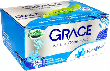 Grace Alum Stone Deodorant Pure & Natural. Crystal Deodorant.