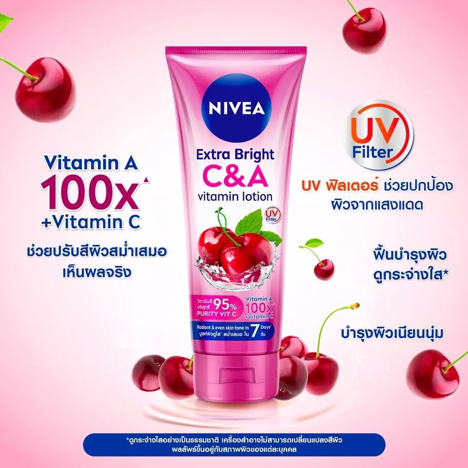 Nivea extra bright C&A vitamin lotion