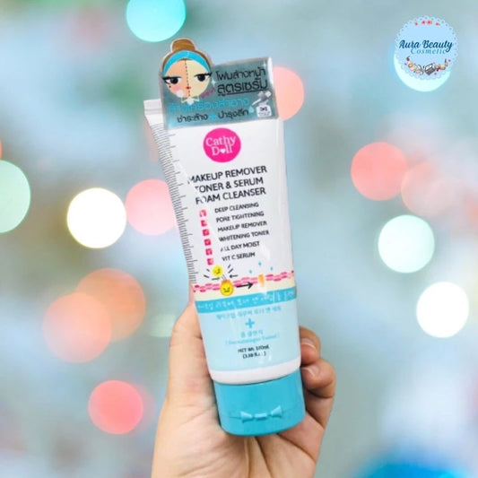 Cathy Doll Facial Foam – 3-in-1 Facial Cleansing Solutions