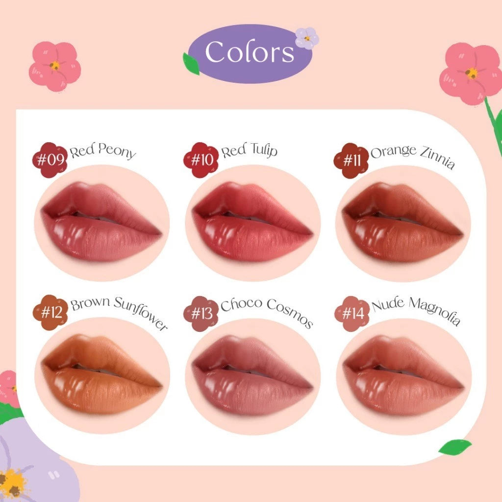 أحمر شفاه بيبي برايت فلورا مرطب إلى غير لامع