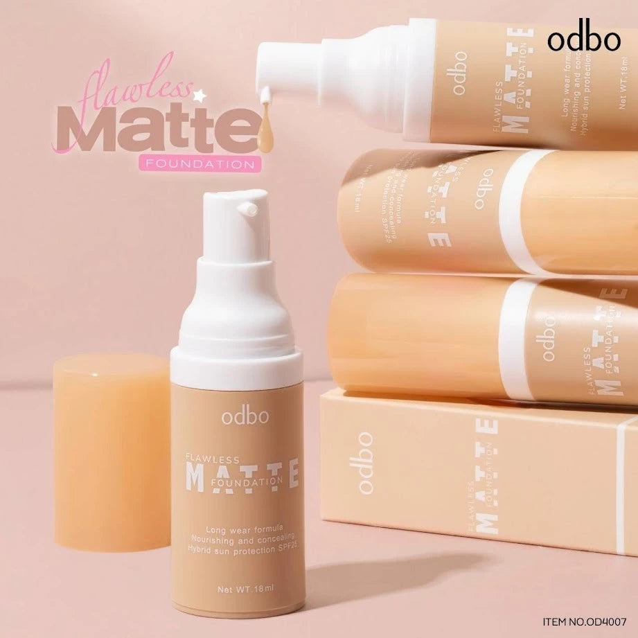 كريم أساس Abcmall Odbo Flawless Matte Foundation