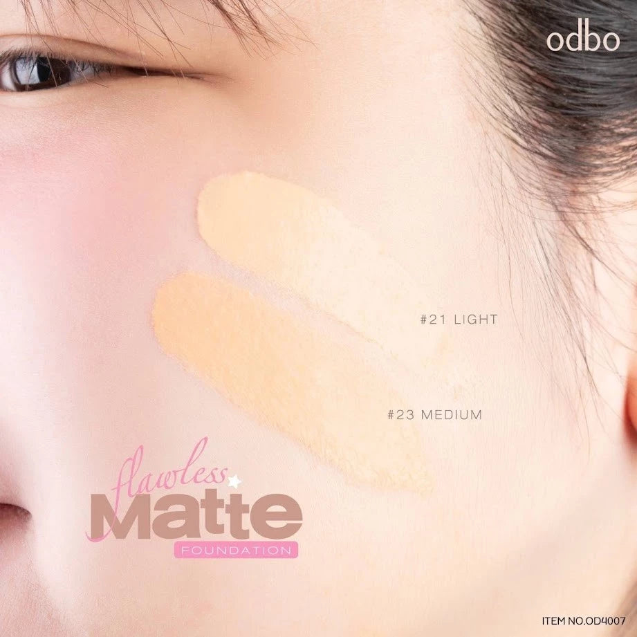 كريم أساس Abcmall Odbo Flawless Matte Foundation