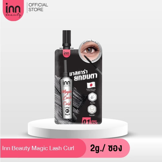 INN BEAUTY MAGIC LASH CURL 01 LONG BLACK