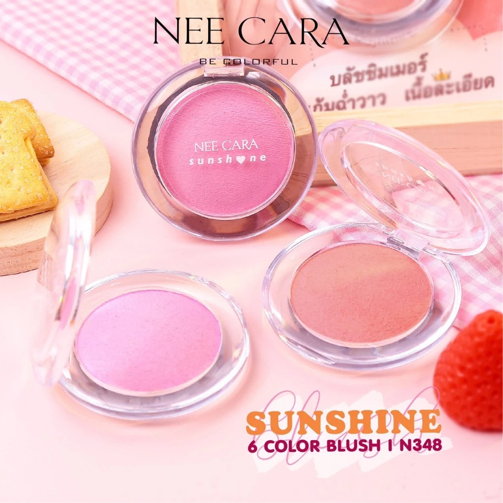 أحمر خدود صن شاين 6 ألوان من ني كارا