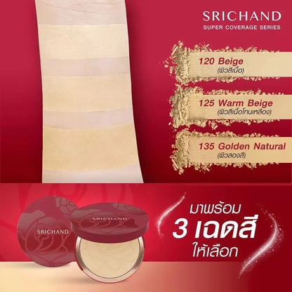 Srichand Srichand Super Coverage Matte Powder Foundation, 9g.